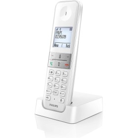 Philips D4701B/34 - Teléfono Fijo Inalámbrico, 16h de Conversación, Retroiluminación, HQ-Sound, Manos Libres, Identificador de