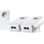 devolo Kit multihabitación Magic 2 WiFi 6 (ax): 3 adaptadores WiFi PLC, enchufe Gigogne (2400 Mbits, malla, 5 puertos Gigabit