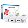 devolo Kit multihabitación Magic 2 WiFi 6 (ax): 3 adaptadores WiFi PLC, enchufe Gigogne (2400 Mbits, malla, 5 puertos Gigabit