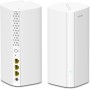 Tenda Nova Mesh MX12 (2-Pack) - Mesh WiFi 6 AX3000, Router Repetidor WiFi de Doble Banda 2,4 GHz/5 GHz, Conecta 60 Dispositivos,