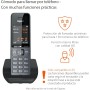 Gigaset COMFORT 520 - Teléfono DECT Inalámbrico - Diseño Elegante - Calidad de Audio Brillante - Agenda Extra Grande, Negro
