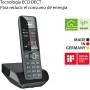 Gigaset COMFORT 520 - Teléfono DECT Inalámbrico - Diseño Elegante - Calidad de Audio Brillante - Agenda Extra Grande, Negro