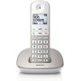 Philips XL4901S/23 - Teléfono Fijo Inalámbrico, Pantalla 1,9'', Altavoz Integrado, Manos Libres, Identificador de Llamadas,