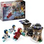 LEGO Marvel Iron Man y Legión de Hierro vs. Soldado de Hydra con Armas de Juguete y Minifiguras, Juego de Aventuras, Regalo para