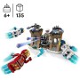 LEGO Marvel Iron Man y Legión de Hierro vs. Soldado de Hydra con Armas de Juguete y Minifiguras, Juego de Aventuras, Regalo para