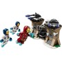 LEGO Marvel Iron Man y Legión de Hierro vs. Soldado de Hydra con Armas de Juguete y Minifiguras, Juego de Aventuras, Regalo para
