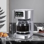 Taylor Swoden Cafetera Goteo, 1,5L(12 tazas) Cafetera con Filtro Reutilizable, Pantalla LCD, Programable 24h, Función AutoClean,