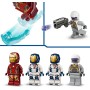 LEGO Marvel Iron Man y Legión de Hierro vs. Soldado de Hydra con Armas de Juguete y Minifiguras, Juego de Aventuras, Regalo para