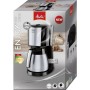 Melitta Enjoy Top Therm, 1017-08 - Cafetera de goteo con jarra térmica y tapa Easy Click, cafetera de filtro con portafiltros