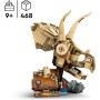 LEGO Jurassic World Fósiles de Dinosaurio: Cráneo de Triceratops Maqueta de Dinosaurio de Juguete par Niños y Niñas de 9 Años o