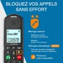 ALCATEL XL685 Voice - Teléfono Fijo inalámbrico DECT Senior con contestador - Pantalla de Alta legibilidad - Teclas Grandes -