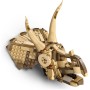 LEGO Jurassic World Fósiles de Dinosaurio: Cráneo de Triceratops Maqueta de Dinosaurio de Juguete par Niños y Niñas de 9 Años o