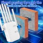 Repetidor WiFi, Amplificador señal WiFi, Extensor WiFi,6 Antenas, 2 Puertos LAN, Amplificador WiFi/Extensor WiFi/Repetidor/Ap