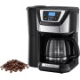 Russell Hobbs Cafetera de Goteo Grind & Brew - 10 Tazas, Jarra Térmica 1L, Molinillo para 250 g, 3 Niveles Molienda, Selector de