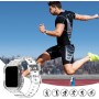 Correa Compatible con Apple Watch 40mm 41mm 44mm 45mm 49mm, Transparente Correas Deportivas Rugged con Funda para iWatch Series