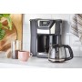 Russell Hobbs Cafetera de Goteo Grind & Brew - 10 Tazas, Jarra Térmica 1L, Molinillo para 250 g, 3 Niveles Molienda, Selector de