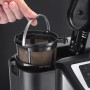 Russell Hobbs Cafetera de Goteo Grind & Brew - 10 Tazas, Jarra Térmica 1L, Molinillo para 250 g, 3 Niveles Molienda, Selector de