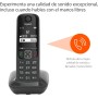 Gigaset AS690-Teléfono DECT inalámbrico-Gran Pantalla Gráfica - Calidad de audio superior - Perfiles de sonido ajustables -