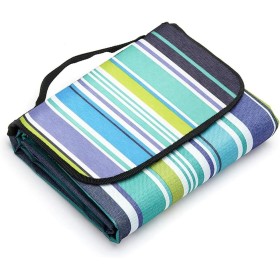 LIVEHITOP Manta de Picnic XXL Grande 200x200cm, Impermeable Portátil Compacto Alfombra para Outdoor Camping Jardín Familia al