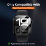 Vauki 4 Pack Protector Pantalla para Apple Watch Series 10 42mm Cristal Templado,Resistente a los Arañazos,Película de TPU Suave