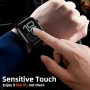 Vauki 4 Pack Protector Pantalla para Apple Watch Series 10 42mm Cristal Templado,Resistente a los Arañazos,Película de TPU Suave