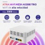 STRONG - Kit WiFi Mesh - Atria AX3000 Mbps - Hasta 350 m² de Cobertura WiFi 6 Adicional - Compatible con Cualquier Box y Router
