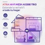 STRONG - Kit WiFi Mesh - Atria AX3000 Mbps - Hasta 350 m² de Cobertura WiFi 6 Adicional - Compatible con Cualquier Box y Router