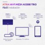 STRONG - Kit WiFi Mesh - Atria AX3000 Mbps - Hasta 350 m² de Cobertura WiFi 6 Adicional - Compatible con Cualquier Box y Router