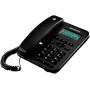 Motorola Voice - CT202 Teléfono con Cable, 10 Teclas de Memoria, Altavoz Manos libres, Música de Espera, Identificación de
