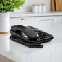 Motorola Voice - CT202 Teléfono con Cable, 10 Teclas de Memoria, Altavoz Manos libres, Música de Espera, Identificación de