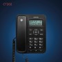 Motorola Voice - CT202 Teléfono con Cable, 10 Teclas de Memoria, Altavoz Manos libres, Música de Espera, Identificación de