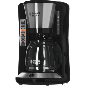Russell Hobbs 24010-56 24010-56/RH Adventure-Cafetera Cepillado, 10 Tazas Grandes o 15 pequeñas, 1100 W, 1.25 litros, INOX Mate,