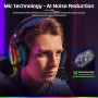 Fachixy FC200 Cascos Gaming para PS5, PS4, PC, Xbox One, Switch, Auriculares Gaming Cancelación de Ruido, Cascos con Microfono