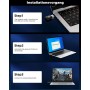 RUIZHI AX900Mbs - Memoria WiFi para PC, 6 unidades (5,8 GHz / 2,4 GHz), adaptador WiFi gratuito para PC, escritorio, portátil,