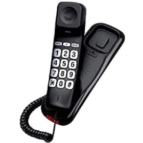 Daewoo Teléfono Gondola DTC-160 | Teléfono Fijo Sobremesa y Pared | Teclas Grandes | Pantalla LCD Retroiluminada | Teléfono Fijo
