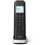 Philips M4701B/12 - Teléfono Fijo Inalámbrico DECT, Pantalla 4'6 cm, Pantalla LCD, Retroiluminación, Agenda 50 Números, Manos
