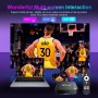 Android TV Box 14.0, X96Q, 2 GB de RAM,16 GB de ROM, procesador RK3518 de Cuatro núcleos, 64 bits, LAN 10/100 M, Doble WiFi 2,4