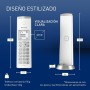 Panasonic KX-TGK210SPB Teléfono Inalámbrico Digital, Unidad Base y Auricular Único, Altavoz Manos Libres, LCD Blanco, Bloqueo de