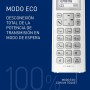 Panasonic KX-TGK210SPB Teléfono Inalámbrico Digital, Unidad Base y Auricular Único, Altavoz Manos Libres, LCD Blanco, Bloqueo de