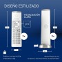 Panasonic KX-TGK210SPB Teléfono Inalámbrico Digital, Unidad Base y Auricular Único, Altavoz Manos Libres, LCD Blanco, Bloqueo de