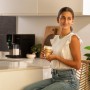 Cecotec Cafetera Superautomática Cremmaet Compactccino. 1350 W, Thermoblock, Bomba de Presión de 19bars, Sistema Plug&Play,