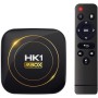 Android 12.0 TV Box, HK1 RBOX 4GB RAM 64GB ROM H618 Quad-Core 64bit CPU Soporte WiFi 6 Dual 2.4G/5.8GHz Ethernet BT4.2 4K 6K