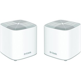 D-Link COVR-X1862, pack 2 extensores red WiFi Mesh hasta 420m2, WiFi-6, AX1800 Mbps, 2p Gigabit, modos router y extensor