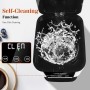 Aigostar Cora - Cafetera de goteo, Programable 24h, 1,5L, Pantalla LCD, Cafetera filtro 14 tazas, Acero inoxidable, 1000W,