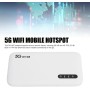 5G WiFi 6 Mobile Hotspot Soporte de Alta Velocidad 16 Dispositivos 6100mAh Portable WiFi Hotspot Router con Ranura de Tarjeta