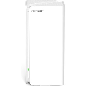 Tenda Nova AXE5700 MX21 Pro 1-Pack, Wi-Fi 6E Mesh Sistemas para Toda la Casa, Wi-Fi 6 Mesh Cobertura hasta 120㎡, 3 Puertos