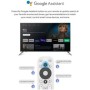 ONN Dispositivo de transmisión Android TV 4K UHD con control remoto de voz Google Assistant y cable HDMI de alta velocidad