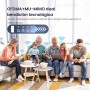 Tenda Nova AXE5700 MX21 Pro 1-Pack, Wi-Fi 6E Mesh Sistemas para Toda la Casa, Wi-Fi 6 Mesh Cobertura hasta 120㎡, 3 Puertos
