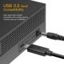 UnionSine 4TB 3,5" USB 3.2Gen 2 Disco duro externo 7200RPM Almacenamie