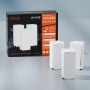 Tenda Nova AXE5700 MX21 Pro 1-Pack, Wi-Fi 6E Mesh Sistemas para Toda la Casa, Wi-Fi 6 Mesh Cobertura hasta 120㎡, 3 Puertos